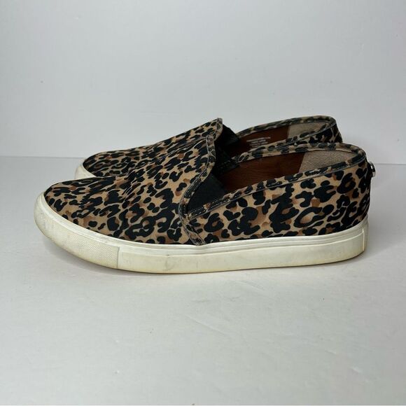 Steve Madden cheetah leopard print slip on shoes 9.5 - Picture 11 of 11